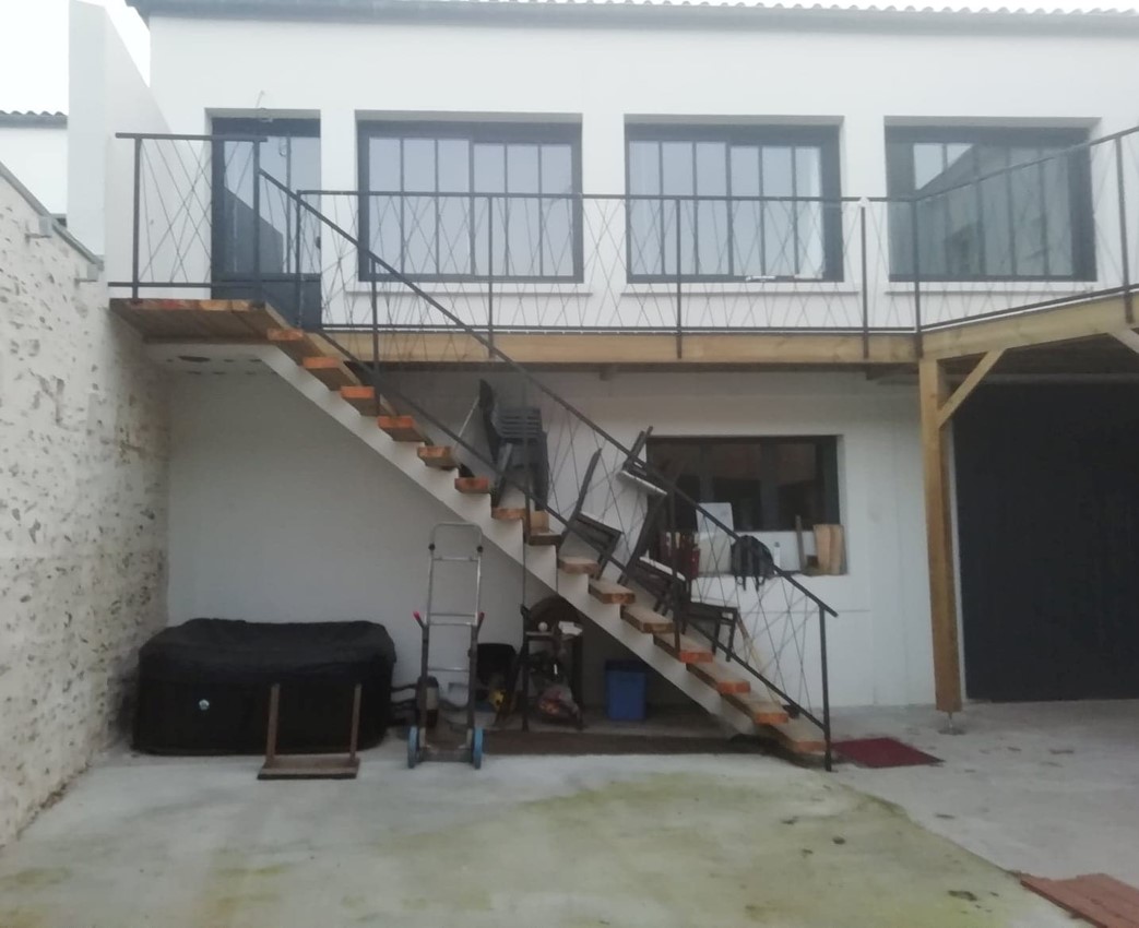 Garde-corps de terrasse bois Cap’Orme Construction Bois