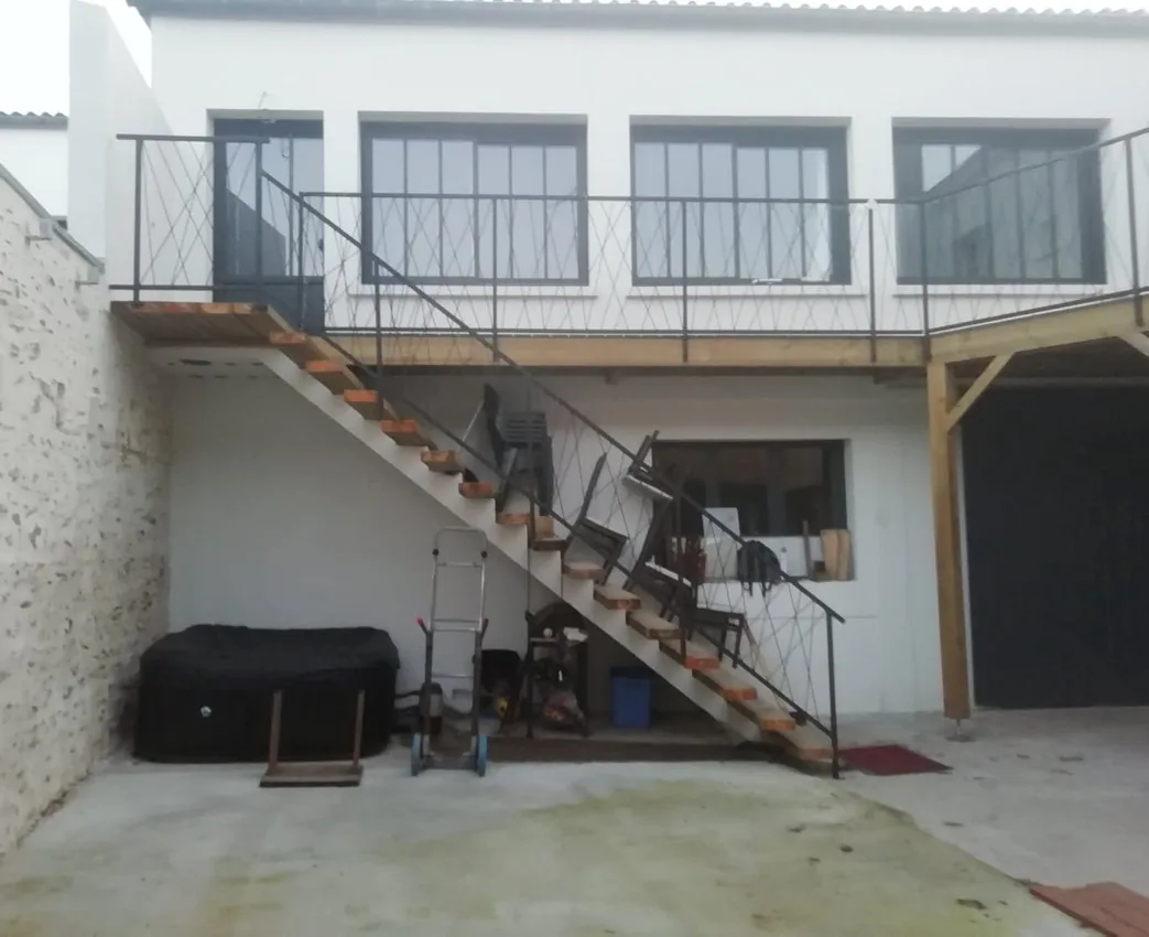 Garde-corps de terrasse bois Cap’Orme Construction Bois