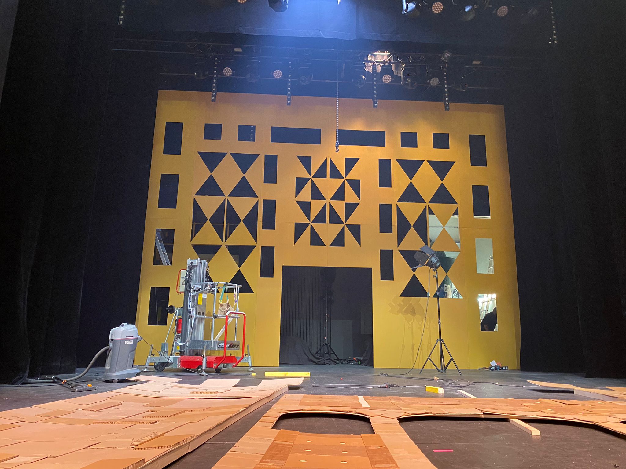 Décor éphémère bois sur mesure réalisé par Cap’Orme