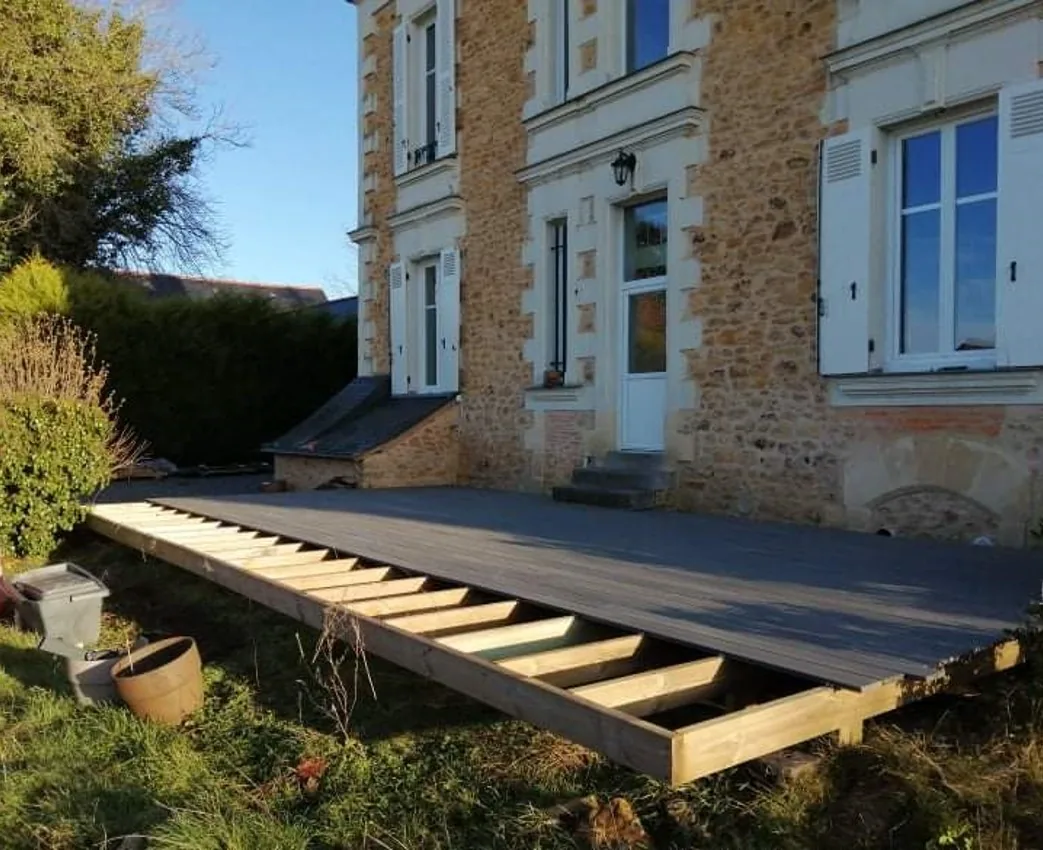 Pose de terrasse bois — Cap’Orme