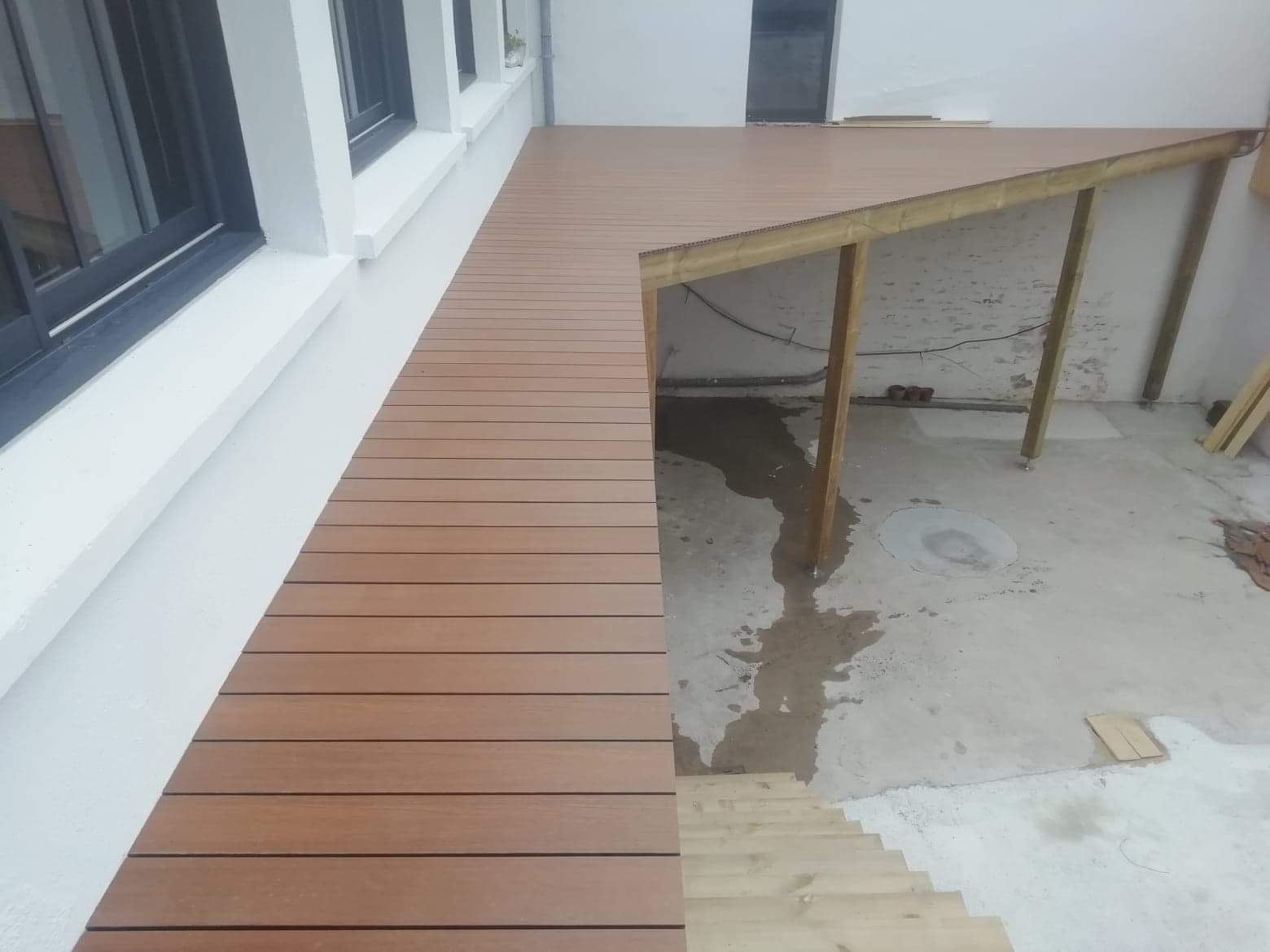 Terrasse extérieure Cap’Orme Construction Bois