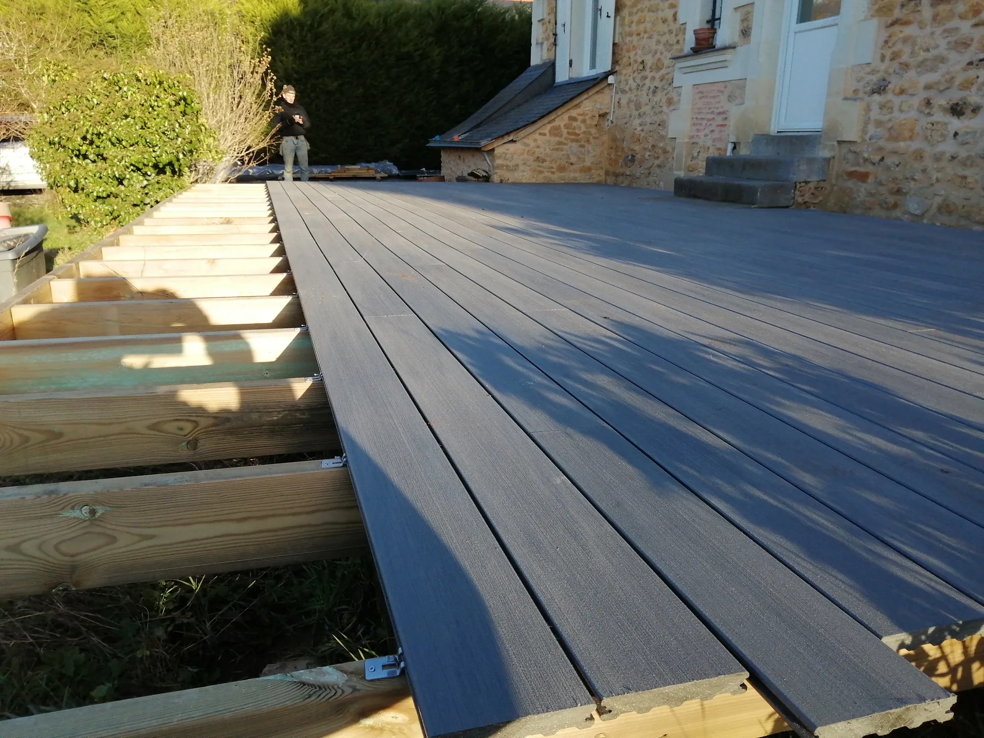 Rénovation de terrasse bois — reprise