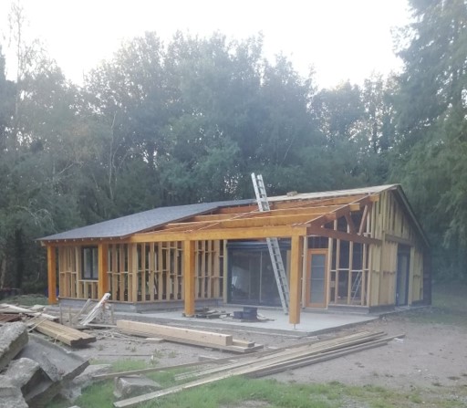 Montage d’ossature bois Cap’Orme Construction Bois